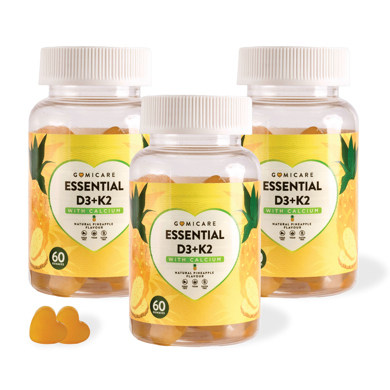 Essential D3+K2 - 3 Meses